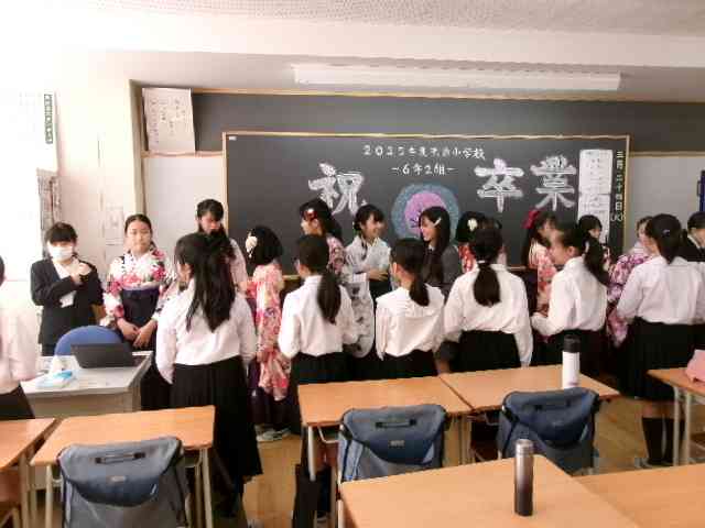 卒業式①