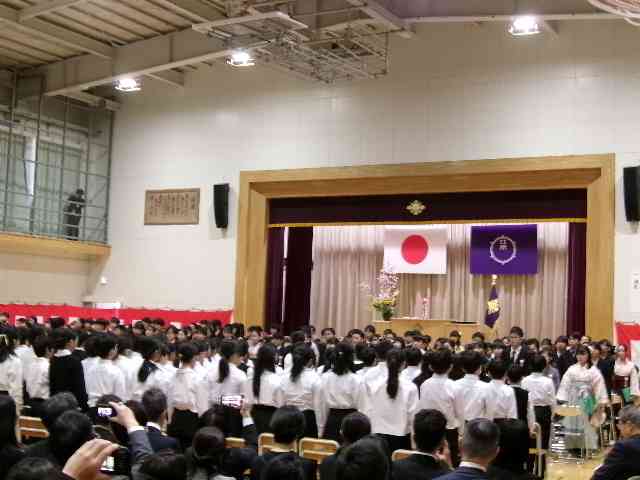卒業式②